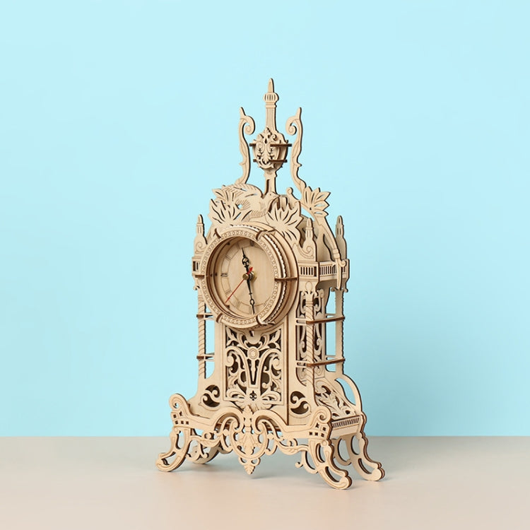 The Clock Tower 3D Wooden Puzzle Toys DIY Handmade Ornaments, Clock Tower