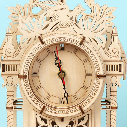 The Clock Tower 3D Wooden Puzzle Toys DIY Handmade Ornaments, Clock Tower