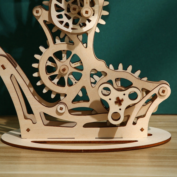 3D Wooden Mechanical Butterfly Hand-Assembled Puzzle Model, Butterfly