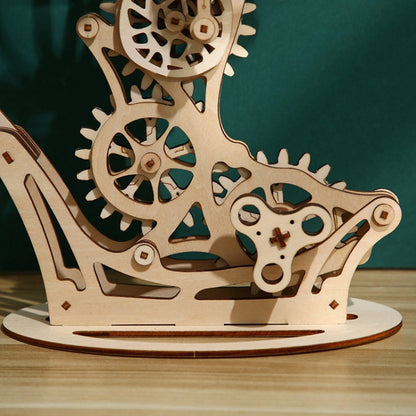 3D Wooden Mechanical Butterfly Hand-Assembled Puzzle Model, Butterfly