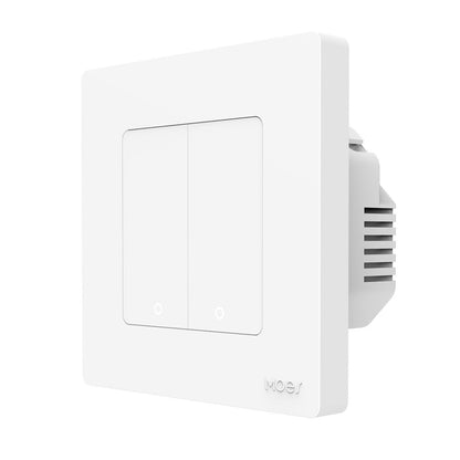 Tuya ZigBee Smart Single-fire Zero-fire Sharing Timing Voice Wall Switch EU Plug, Style:, 1 Way (White), 2 Ways (White), 3  Ways (White), 1 Way (Gray), 2 Ways (Gray), 3 Ways (Gray), 1 Way (White Scene Casual Post), 2 Ways (White Scene Casual Post)