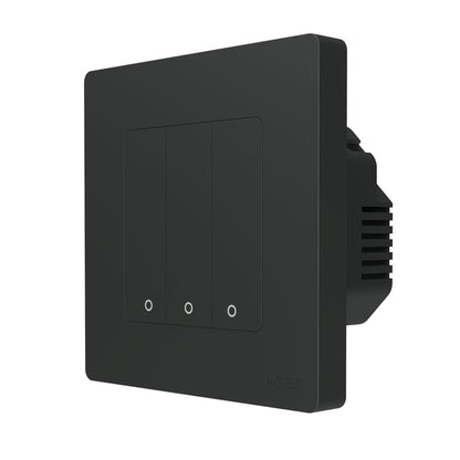 Tuya ZigBee Smart Single-fire Zero-fire Sharing Timing Voice Wall Switch EU Plug, Style:, 1 Way (White), 2 Ways (White), 3  Ways (White), 1 Way (Gray), 2 Ways (Gray), 3 Ways (Gray), 1 Way (White Scene Casual Post), 2 Ways (White Scene Casual Post)