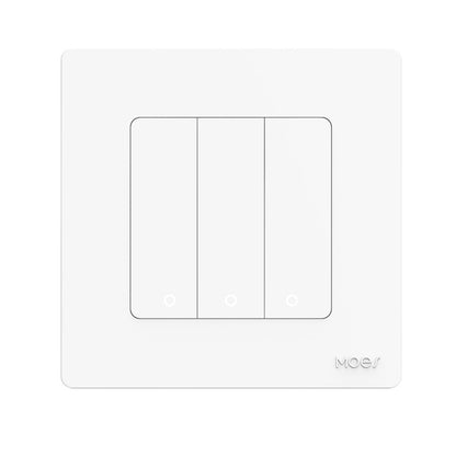 Tuya ZigBee Smart Single-fire Zero-fire Sharing Timing Voice Wall Switch EU Plug, Style:, 1 Way (White), 2 Ways (White), 3  Ways (White), 1 Way (Gray), 2 Ways (Gray), 3 Ways (Gray), 1 Way (White Scene Casual Post), 2 Ways (White Scene Casual Post)