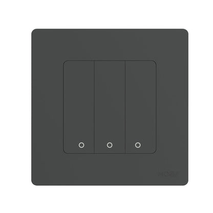 Tuya ZigBee Smart Single-fire Zero-fire Sharing Timing Voice Wall Switch EU Plug, Style:, 1 Way (White), 2 Ways (White), 3  Ways (White), 1 Way (Gray), 2 Ways (Gray), 3 Ways (Gray), 1 Way (White Scene Casual Post), 2 Ways (White Scene Casual Post)