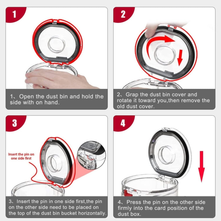 For Dyson V10 Slim / V12 Slim / V12 Dust Bin Sealing Ring  Vacuum Cleaner Replacement Accessories, For Dyson V6 Dust Bin Base Lid, For Dyson V7 V8 Dust Bin Base Lid, For Dyson V10 V11 Dust Bin Base Lid, For Dyson V10 Dust Bin Sealing Ring