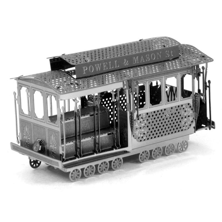 3D Three-dimensional Metal Car Assembly Model DIY Puzzles Toy, 1908 T-shaped Cars, 1965 Mustang, Kart, BZS G500, Cable Car, Taxi, Fire Truck, Bullet Train, Nissans Coupe, D51 Train Head, KMK F450, Sportcar, Half-track Motorcycle, Rocket Launcher
