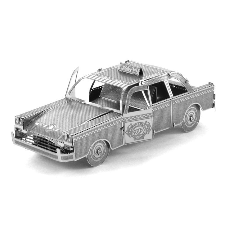 3D Three-dimensional Metal Car Assembly Model DIY Puzzles Toy, 1908 T-shaped Cars, 1965 Mustang, Kart, BZS G500, Cable Car, Taxi, Fire Truck, Bullet Train, Nissans Coupe, D51 Train Head, KMK F450, Sportcar, Half-track Motorcycle, Rocket Launcher