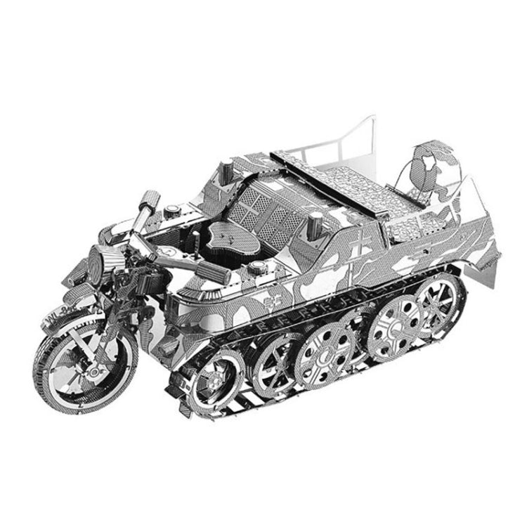 3D Three-dimensional Metal Car Assembly Model DIY Puzzles Toy, 1908 T-shaped Cars, 1965 Mustang, Kart, BZS G500, Cable Car, Taxi, Fire Truck, Bullet Train, Nissans Coupe, D51 Train Head, KMK F450, Sportcar, Half-track Motorcycle, Rocket Launcher