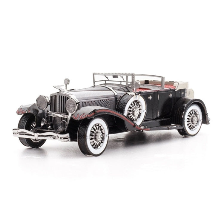 3D Three-dimensional Metal Car Assembly Model DIY Puzzles Toy, 1908 T-shaped Cars, 1965 Mustang, Kart, BZS G500, Cable Car, Taxi, Fire Truck, Bullet Train, Nissans Coupe, D51 Train Head, KMK F450, Sportcar, Half-track Motorcycle, Rocket Launcher