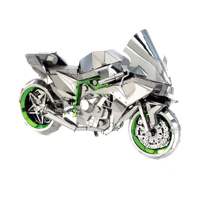3D Three-dimensional Metal Car Assembly Model DIY Puzzles Toy, 1908 T-shaped Cars, 1965 Mustang, Kart, BZS G500, Cable Car, Taxi, Fire Truck, Bullet Train, Nissans Coupe, D51 Train Head, KMK F450, Sportcar, Half-track Motorcycle, Rocket Launcher