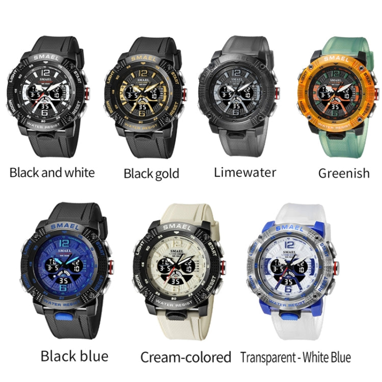 SMAEL 8058 Outdoor Sports Multifunctional Waterproof Electronics Watch
