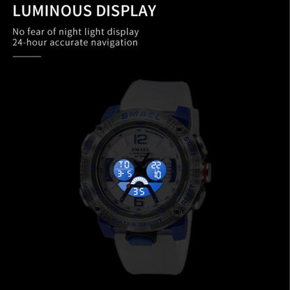 SMAEL 8058 Outdoor Sports Multifunctional Waterproof Electronics Watch
