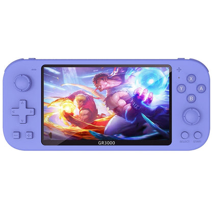 RG3000 Handheld Game Console Support Double Handle Mini Game Console, RG3000 Green, RG3000 Yellow, RG3000 Pink, RG3000 Gray, RG3000 Purple