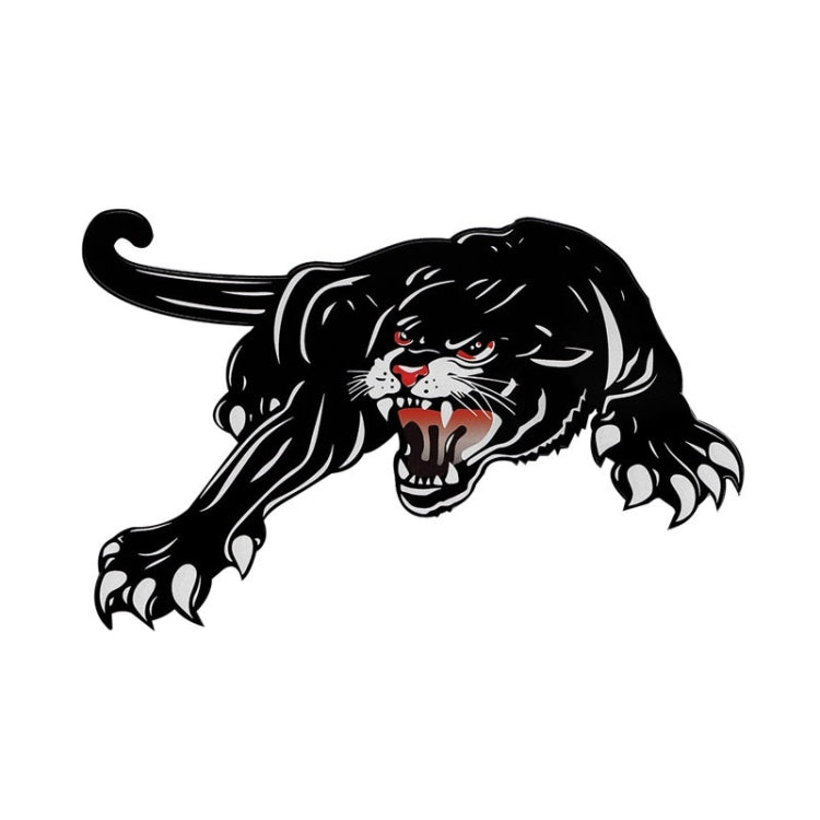 Colorful Black Panther Car Hood Door Reflective Sticker