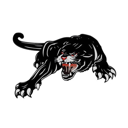 Colorful Black Panther Car Hood Door Reflective Sticker