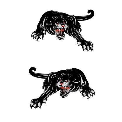 Colorful Black Panther Car Hood Door Reflective Sticker