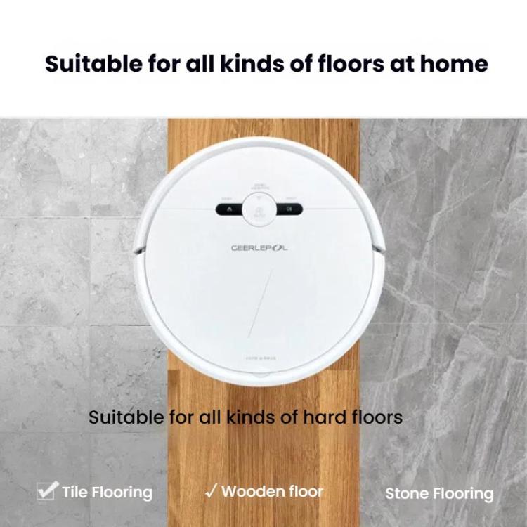 For GEERLEPOL Smart Sweeping Robot 2 in 1 Water Tank Dust Box, Water Tank Dust Box
