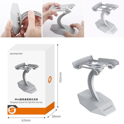 For DJI Mini 3 Pro / Mini 2 Sunnylife ZJ562Desktop Display Rack Universal Drone Bracket, For DJI Mini 3 Pro / Mini 2