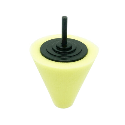 Car Cone 3 inch Polishing Sponge Wheel Polishing Disc, Single Cone 3 inch Yellow, Single Cone 3 inch Blue, Single Cone 3 inch Orange