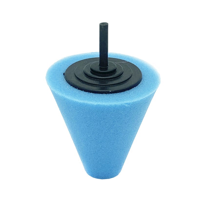 Car Cone 3 inch Polishing Sponge Wheel Polishing Disc, Single Cone 3 inch Yellow, Single Cone 3 inch Blue, Single Cone 3 inch Orange