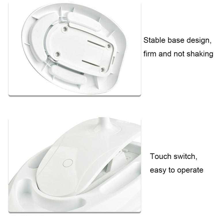 TS-9006 2.25X/5X USB Rechargeable Two-gears Brightness LED Light Desk Magnifier, 2.25X/5X