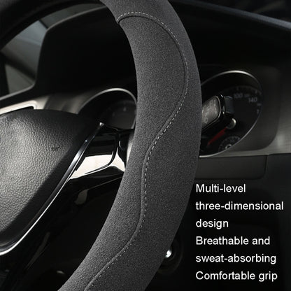 Turned Fur D Type Steering Wheel Cover, Turned Fur Black Blue, Turned Fur Gray, Turned Fur Carbon Gray, Turned Fur Black Red, Turned Fur Black Gray