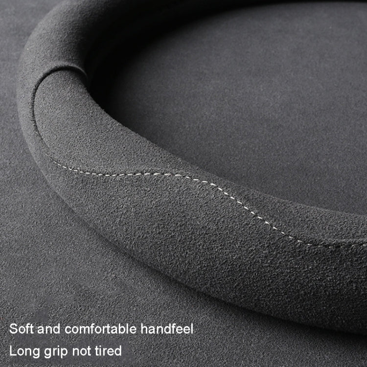 Turned Fur D Type Steering Wheel Cover, Turned Fur Black Blue, Turned Fur Gray, Turned Fur Carbon Gray, Turned Fur Black Red, Turned Fur Black Gray