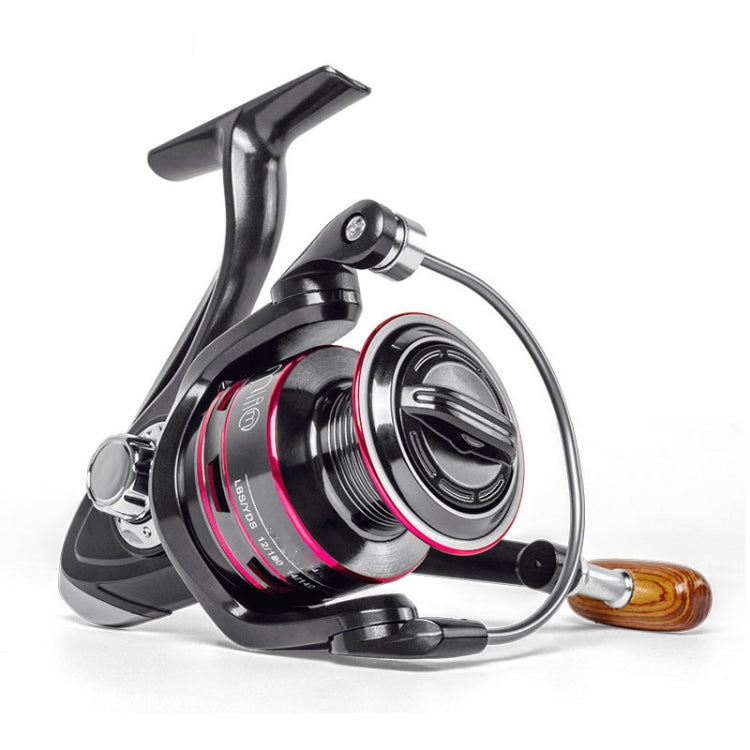 Fishing Reel Metal Spool Spinning Reel Durable Enhance Wheels For Saltwater or Freshwater, HB500