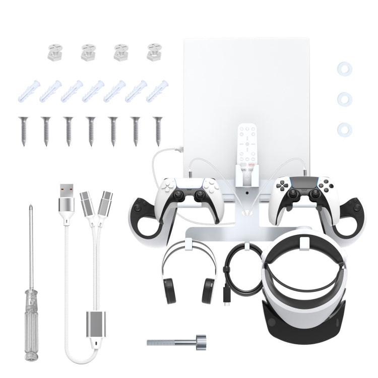 For PS5 / PS VR2 Series JYS JYS-P5163 Helmet Headset Host Handle Storage Rack, JYS-P5163