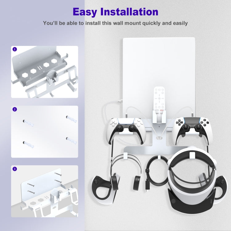 For PS5 / PS VR2 Series JYS JYS-P5163 Helmet Headset Host Handle Storage Rack, JYS-P5163