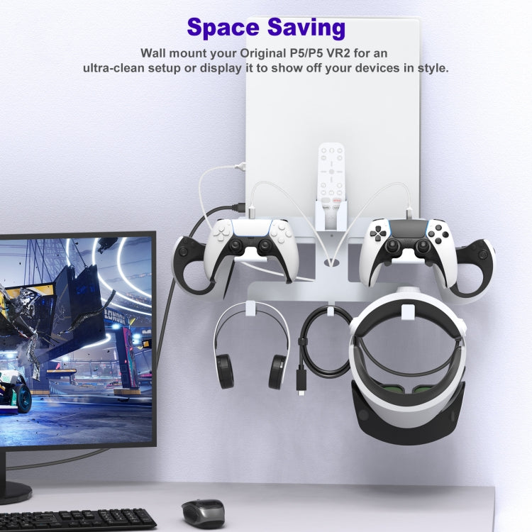 For PS5 / PS VR2 Series JYS JYS-P5163 Helmet Headset Host Handle Storage Rack, JYS-P5163
