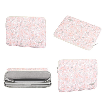 Laptop Liner Bag PU Leather Printing Waterproof Protective Cover, G4-01  11 Inch, G4-01  12 Inch, G4-01 13 Inch, G4-01 14 Inch, G4-01 15 Inch