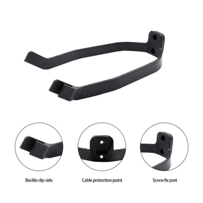 For Xiaomi M365 Electric Scooter Accessories, Fender+Bracket+Taillight, Black With Wrench, Black Without Wrench