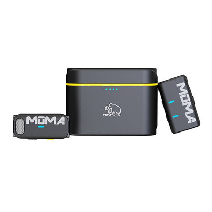 MOMA Lark M1 1 In 1 Mirrorless Camera Live Mini Wireless Lavalier Microphone, 1 In 1 with Charging Box
