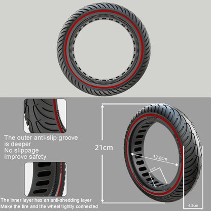Electric Scooter 8 inch Honeycomb Solid Tire For Xiaomi M365/M365 Pro /1S/Pro2/Essential, Inner Honeycomb Red, Inner Honeycomb Blue, Inner Honeycomb Yellow, Inner Honeycomb Black