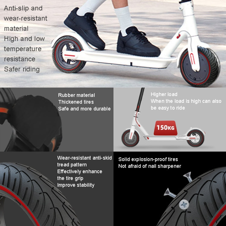 Electric Scooter 8 inch Honeycomb Solid Tire For Xiaomi M365/M365 Pro /1S/Pro2/Essential, Inner Honeycomb Red, Inner Honeycomb Blue, Inner Honeycomb Yellow, Inner Honeycomb Black