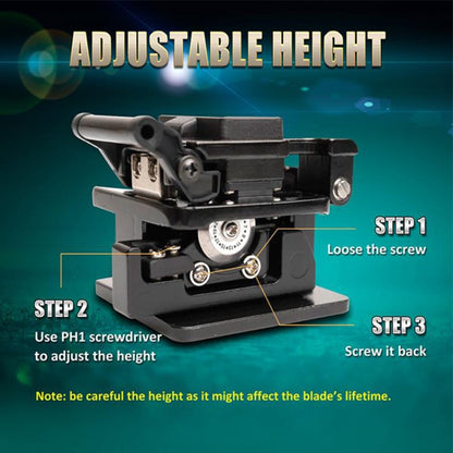 Fiber Optic Splicer Cutting Knife Precision Cold Splice Cutting Knife, ProsKit FB-1601