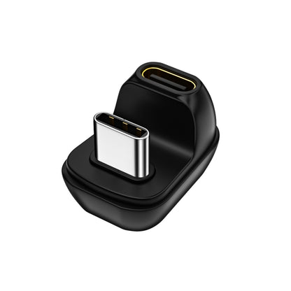 U-shaped Elbow Type-C/USB-C Male To Female Data Transfer Charging Adaptor, 2.0, 3.1, 4.0