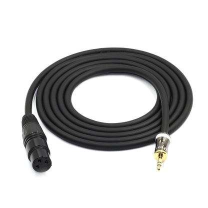3.5mm To Caron Female Sound Card Microphone Audio Cable, Length:, 0.5m, 1m, 1.5m, 2m, 3m, 5m, 10m, 15m