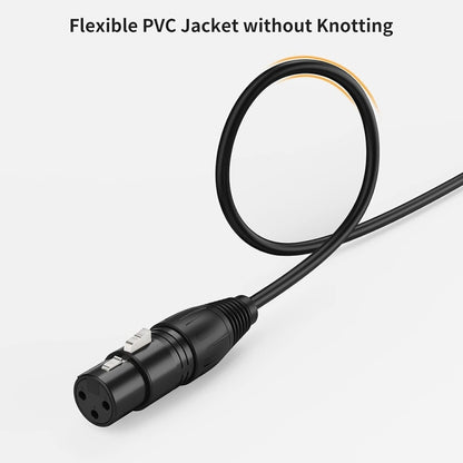 3.5mm To Caron Female Sound Card Microphone Audio Cable, Length:, 0.5m, 1m, 1.5m, 2m, 3m, 5m, 10m, 15m