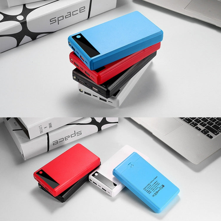 Q6 Removable 6 Sections 18650 Battery Box Charger Case, Style:, Ordinary, Flash/Fast Charge