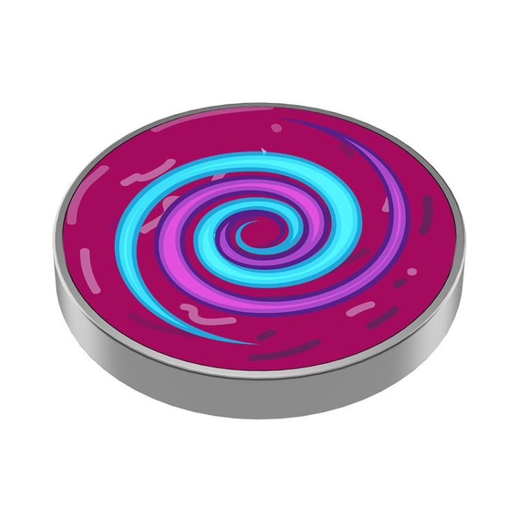 Colorful Luminous Galaxy Star Stainless Steel Rotary Gyro Fingertip Anti Stress Toys