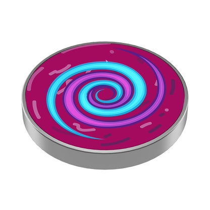 Colorful Luminous Galaxy Star Stainless Steel Rotary Gyro Fingertip Anti Stress Toys