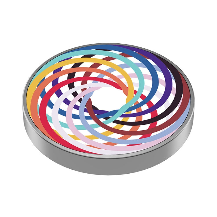 Colorful Luminous Galaxy Star Stainless Steel Rotary Gyro Fingertip Anti Stress Toys