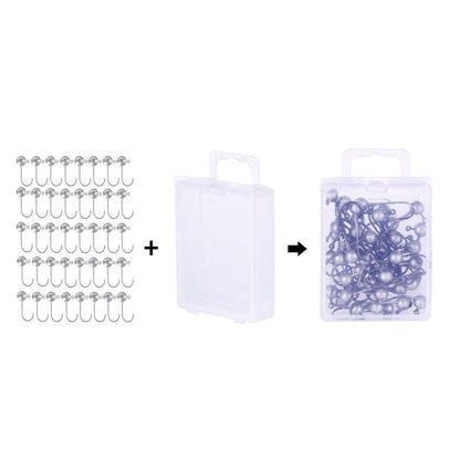 Lead Head Hook Fishing Gear Lua Anti-drop Hooks, HENGJIA JI035 50pcs 1g, HENGJIA JI035 40pcs 1.5g, HENGJIA JI035 30pcs 2g, HENGJIA JI035 20pcs 3.5g, HENGJIA JI035 15pcs 5g, HENGJIA JI035 10pcs 7g, HENGJIA JI035 8pcs 10g, HENGJIA JI035 6pcs 14g...