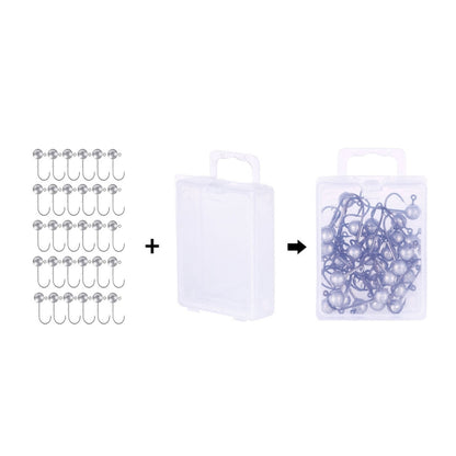 Lead Head Hook Fishing Gear Lua Anti-drop Hooks, HENGJIA JI035 50pcs 1g, HENGJIA JI035 40pcs 1.5g, HENGJIA JI035 30pcs 2g, HENGJIA JI035 20pcs 3.5g, HENGJIA JI035 15pcs 5g, HENGJIA JI035 10pcs 7g, HENGJIA JI035 8pcs 10g, HENGJIA JI035 6pcs 14g...