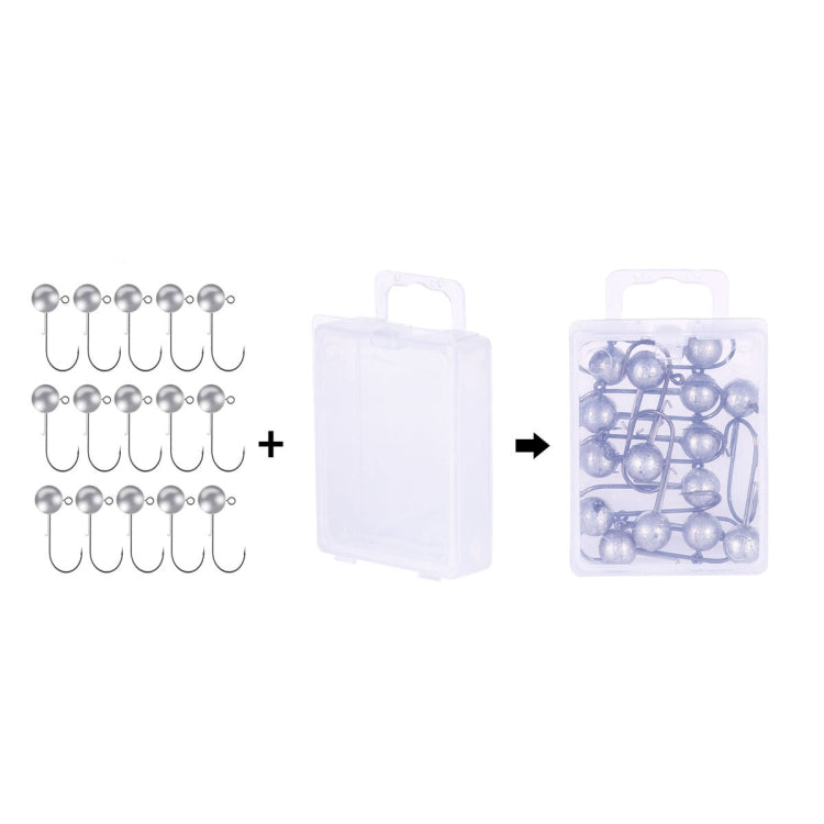 Lead Head Hook Fishing Gear Lua Anti-drop Hooks, HENGJIA JI035 50pcs 1g, HENGJIA JI035 40pcs 1.5g, HENGJIA JI035 30pcs 2g, HENGJIA JI035 20pcs 3.5g, HENGJIA JI035 15pcs 5g, HENGJIA JI035 10pcs 7g, HENGJIA JI035 8pcs 10g, HENGJIA JI035 6pcs 14g...