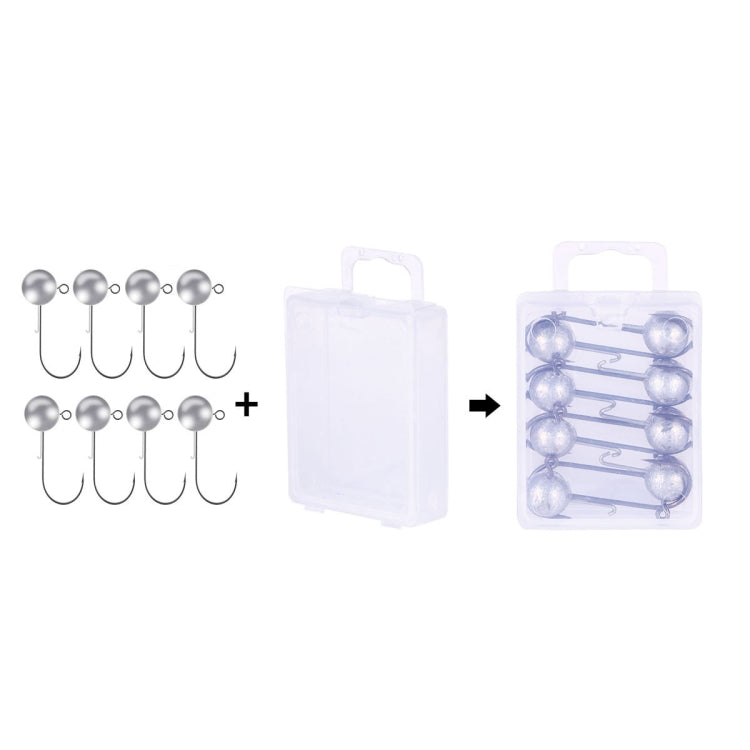 Lead Head Hook Fishing Gear Lua Anti-drop Hooks, HENGJIA JI035 50pcs 1g, HENGJIA JI035 40pcs 1.5g, HENGJIA JI035 30pcs 2g, HENGJIA JI035 20pcs 3.5g, HENGJIA JI035 15pcs 5g, HENGJIA JI035 10pcs 7g, HENGJIA JI035 8pcs 10g, HENGJIA JI035 6pcs 14g...