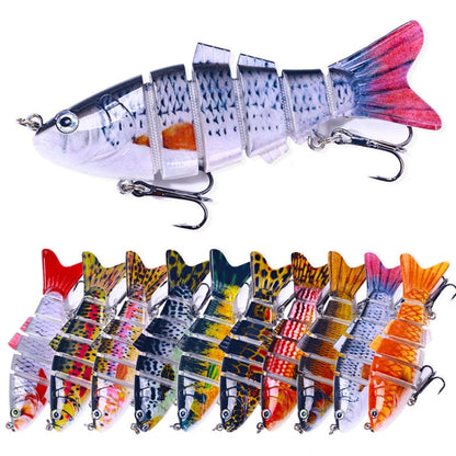 HENGJIA JM061 Multi-segment Fish Bionic Lure Submerged Lures, JM061 (3), JM061 (4), JM061 (5), JM061 (6), JM061 (7), JM061 (8), JM061 (9), JM061 (10), JM061 (1), JM061 (2)