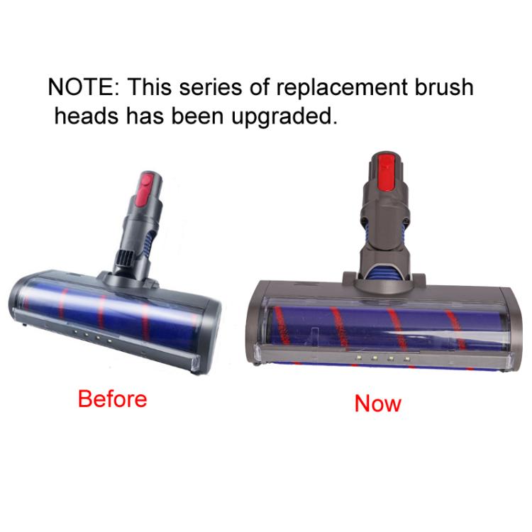 For Dyson V7 / V8 / V10 / V11/V15 Soft Velvet Brush Vacuum Cleaner Replacement Parts Accessories, For Dyson V7/V8/V10/V11 Soft Velvet Brush, For Dyson V7/V8/V10/V11 Carpet  Brush, For Dyson V10  Slim/V12 Soft Velvet Brush